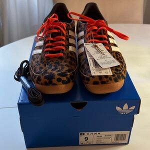 NWT Adidas SL 72 OG Leopard Print Sneakers NIB